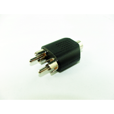ADAPTER JACK 3,5mm 2X RCA -WTYK