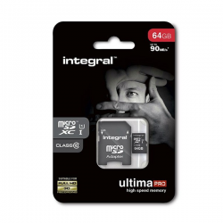 KARTA PAMIĘCI 64 GB INTEGRAL 64GB Class10 UHS1 
